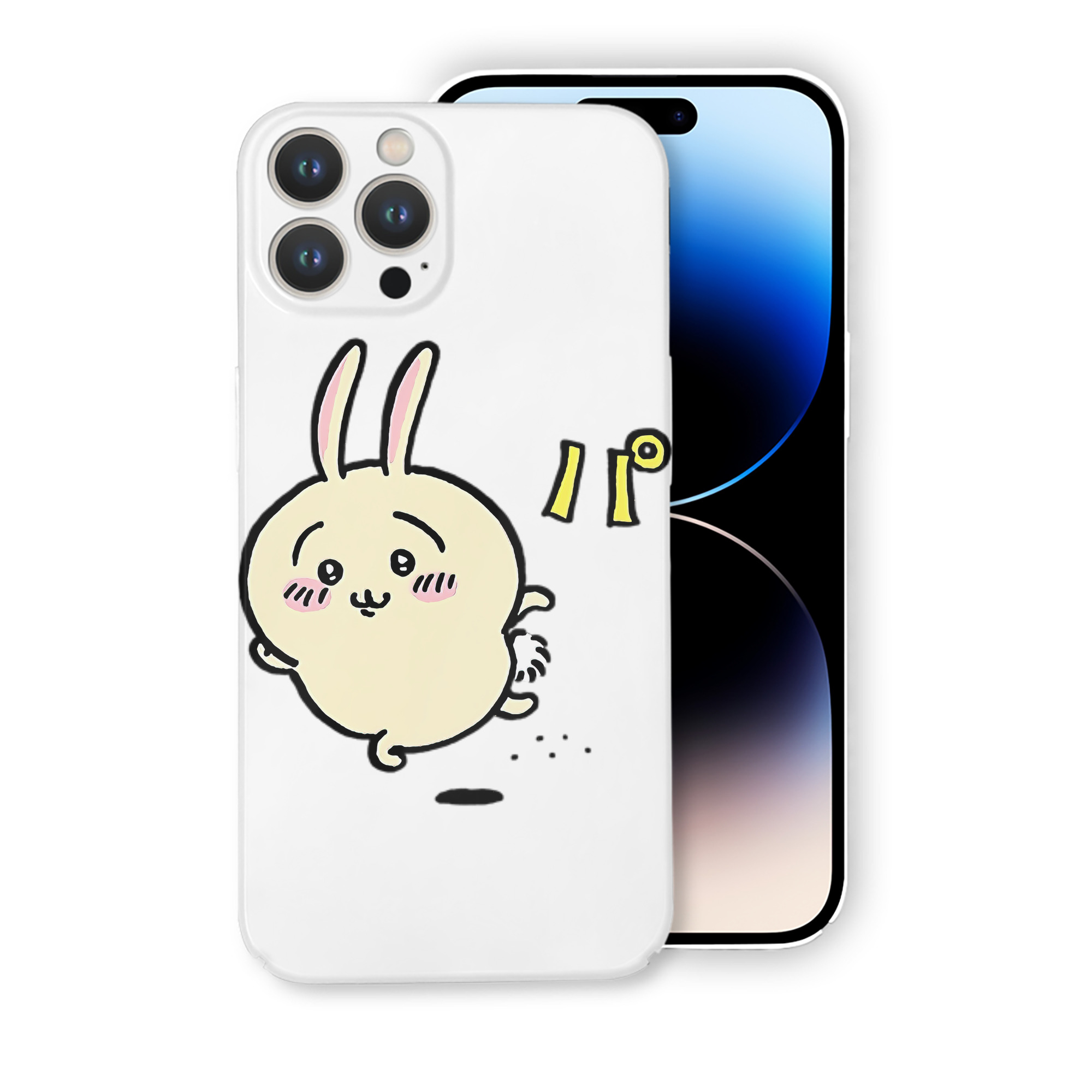 （画像用） ちいかわ うさぎ Chii-kawa usagi 【iPhone 14シリーズ対応】ハードケース